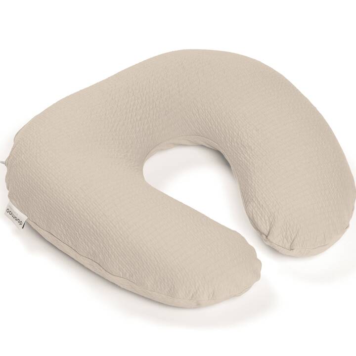 DOOMOO Cuscini allattamento Softy Tetra Jersey (150 cm, Marrone)