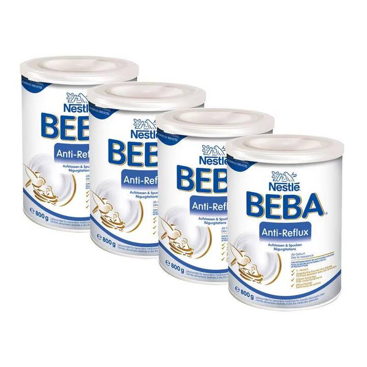 BEBA Anti Reflux Lait spécial (4 x 800 g)