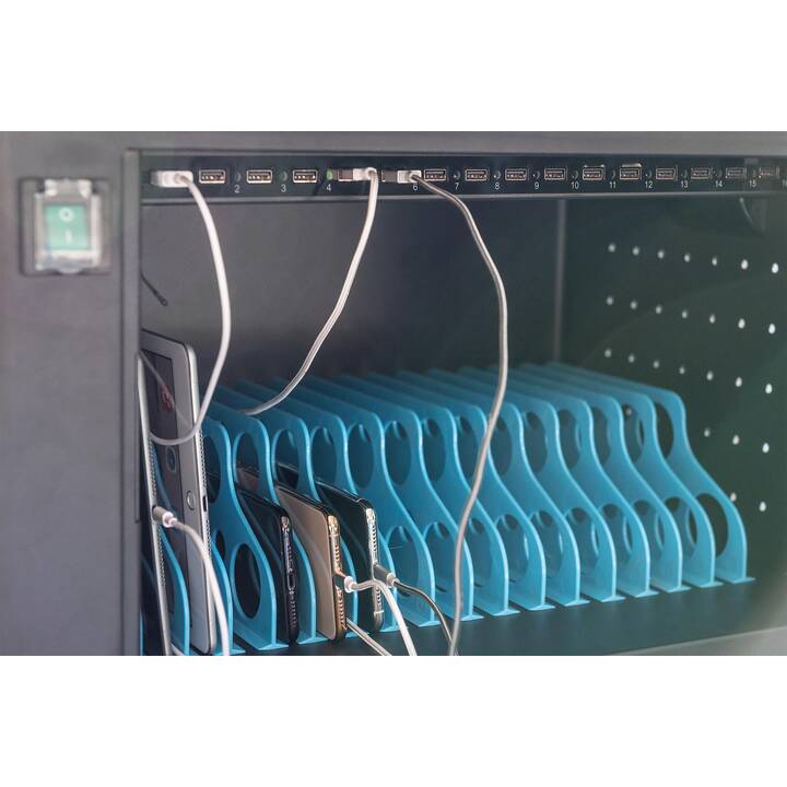 ASSMANN ELECTRONIC Cabinet de recharge (Noir)