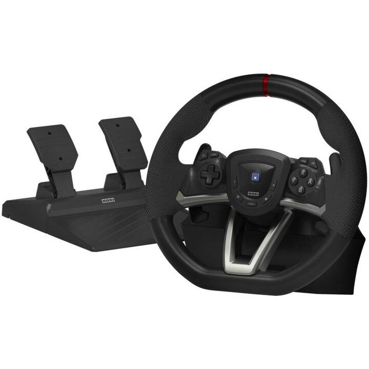 HORI Racing Wheel Pro Deluxe Volant et pédales (Noir)