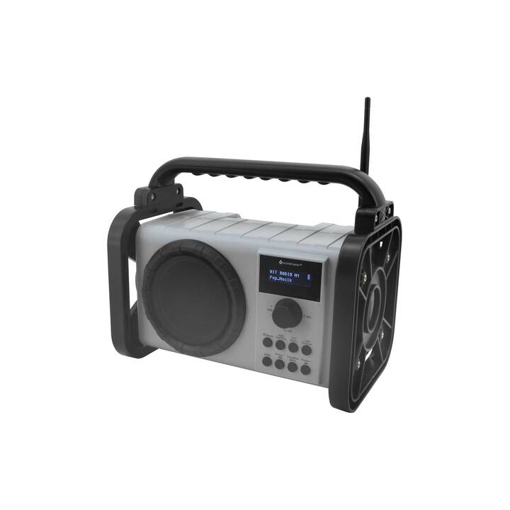 SOUNDMASTER DAB80SG Baustellenradio (Grau)