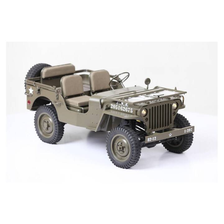 ROCHOBBY 1941 MB Willys Jeep (Motore a spazzole, NiMH, 1:6)