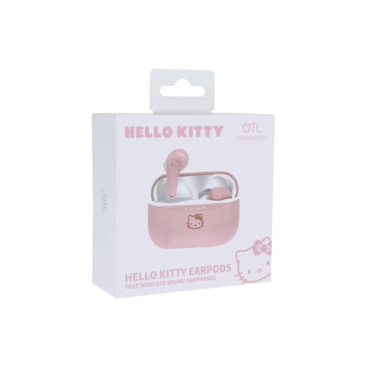 OTL TECHNOLOGIES Hello Kitty Kinderkopfhörer (Earbud, Bluetooth 5.0, Pink)