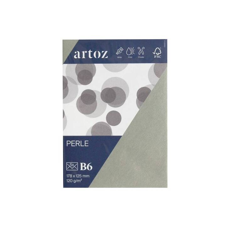 ARTOZ Enveloppes Perle Cello (B6, 5 pièce)