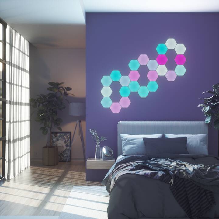 NANOLEAF Lumière d'ambiance LED Hexagon Panels (Multicolore)