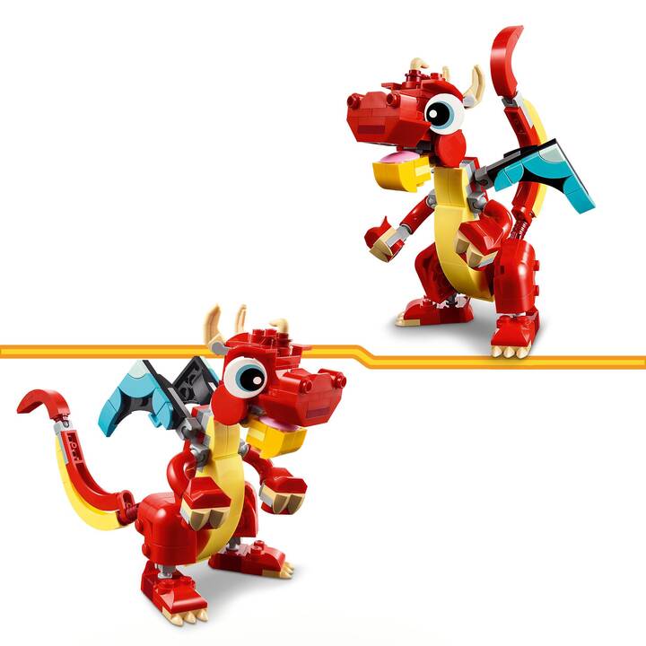 LEGO Creator 3-in-1 Le dragon rouge (31145)