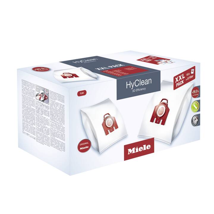 MIELE Sac d'aspirateur FJM XXL HyClean 3D (16 pièce)