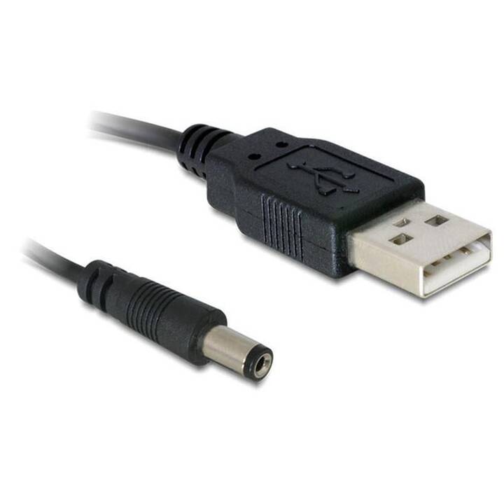 DELOCK Stromanschlusskabel (DC, USB Typ-A, 1 m)