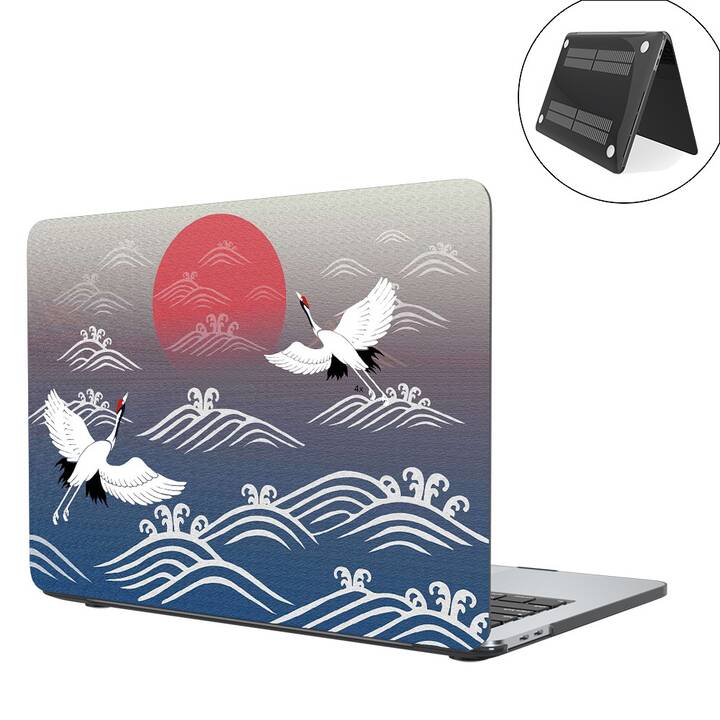 EG coque pour MacBook Pro 13" (2020) - bleu - animal