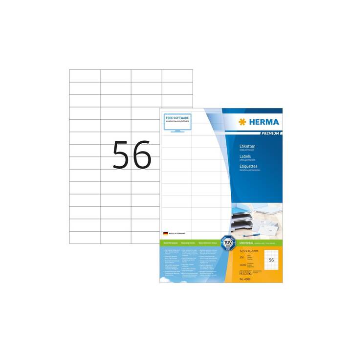 HERMA Premium (52.5 x 21.2 mm)