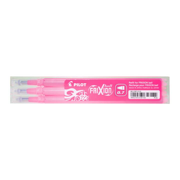 PILOT PEN Tintenrollermine FriXion (Pink, 3 Stück)