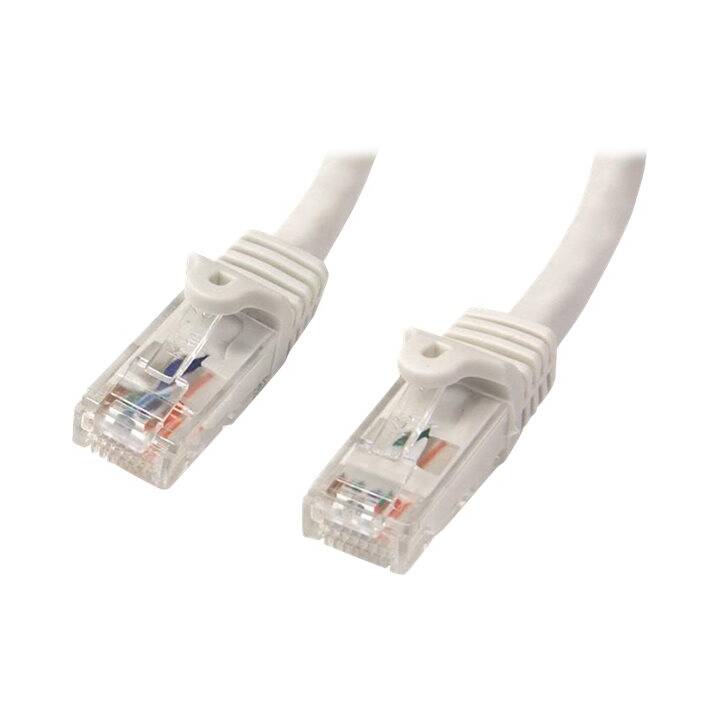 STARTECH.COM 10m Blanc Cat6 / Cat 6 Câble de raccordement sans connecteur 10 m