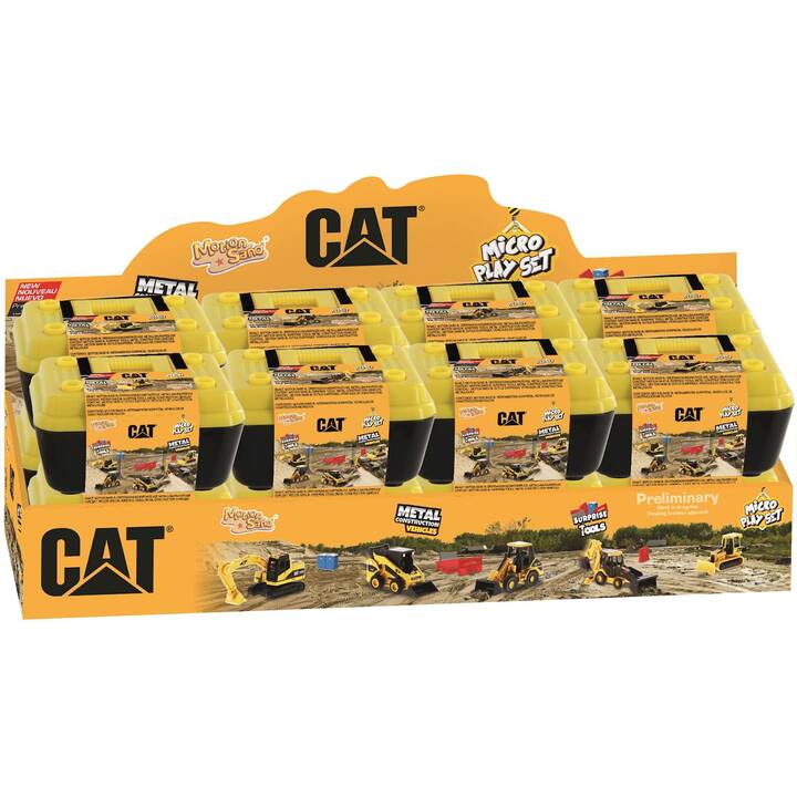 CAT Micro Metal Diecast Baumaschine