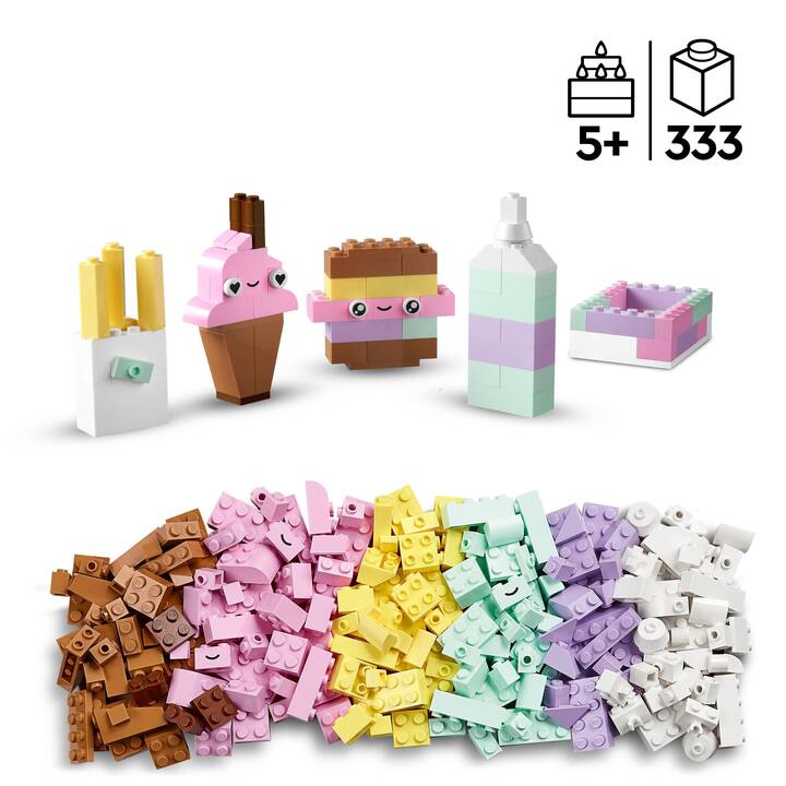 LEGO Classic L’amusement créatif pastel (11028)