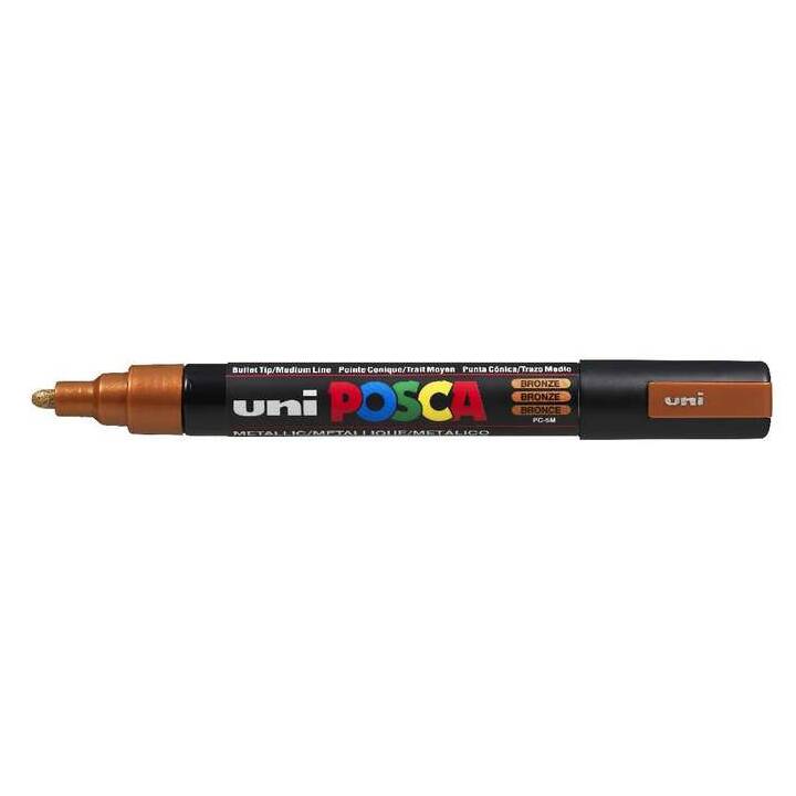 UNI-BALL Wasserfarben Marker PC-5M (Bronze, 1 Stück)