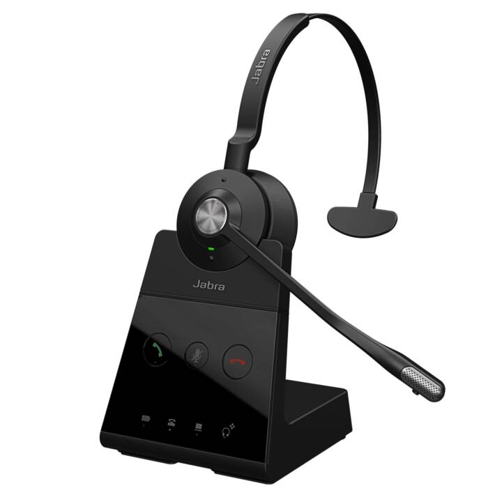 JABRA Office Headset Engage 65 (On-Ear, Kabellos, Schwarz)