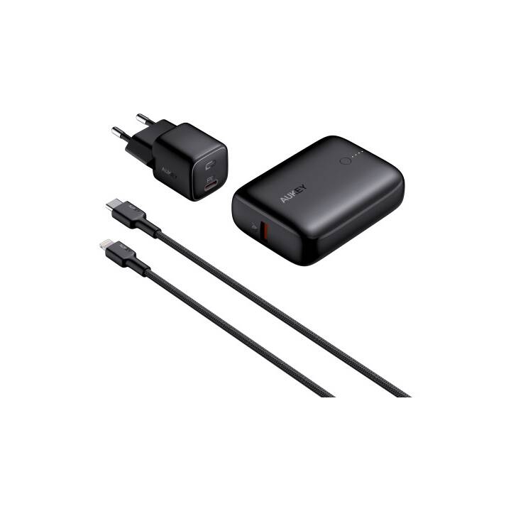 AUKEY On The Go Bundle (10000 mAh, Power Delivery 3.0)