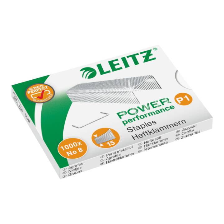 LEITZ Agrafes 6/4 (1000 pièce)