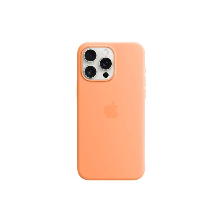 APPLE Backcover (iPhone 15 Pro Max, Arancione)
