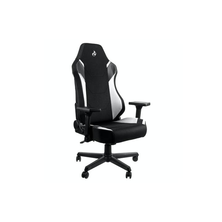 NITRO CONCEPTS Gaming Chaise X1000 (Noir, Blanc)