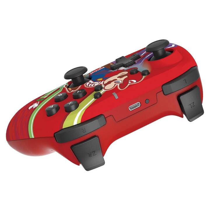 HORI Wireless Horipad Super Mario Manette (Multicolore, Rouge)