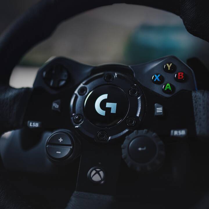 LOGITECH G923 Volant et pédales (Noir)