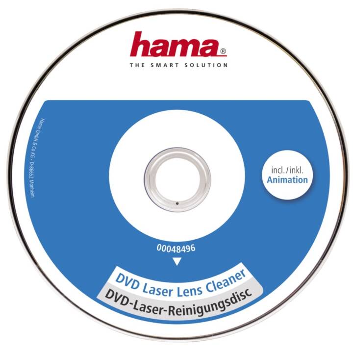 HAMA Kit de nettoyage DVD Laser Lens Cleaner - DVD-ROM x 1