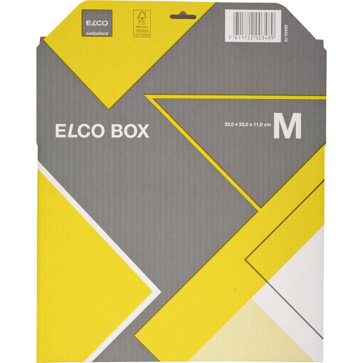 ELCO Scatola di spedizione Mail-Pack M (25 cm x 33 cm x 11 cm, 1 pezzo)