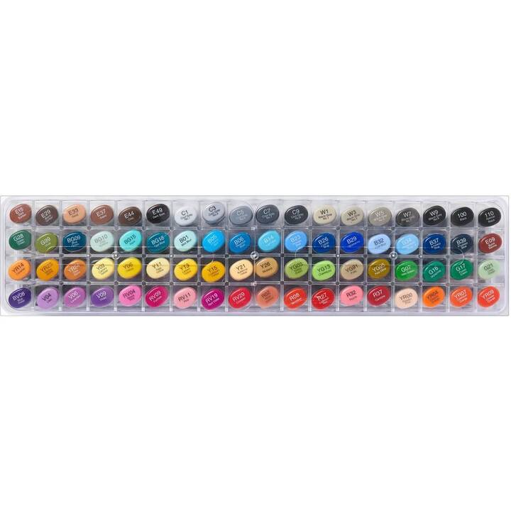 COPIC Marcatori di grafico Sketch Set A (Multicolore, 72 pezzo)