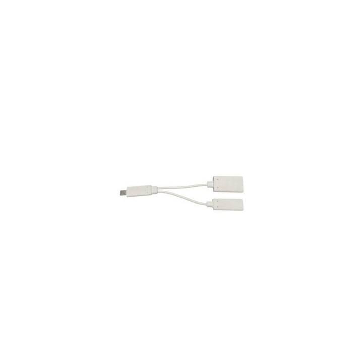 SWISSCOM Câble de connexion (USB 2.0, 5 cm)