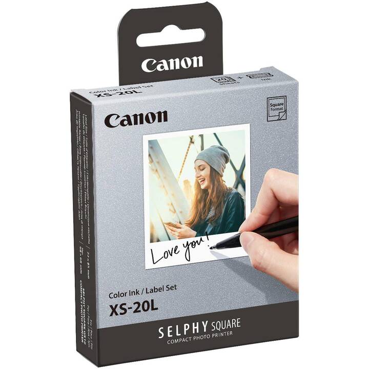 CANON XS-20L Fotopapier (20 Blatt, 72 x 85, 0 g/m2)