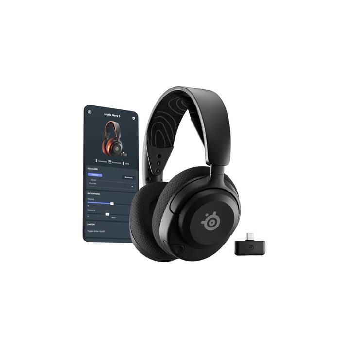 STEELSERIES Arctis Nova 5 (Kabellos, Schwarz) - Interdiscount