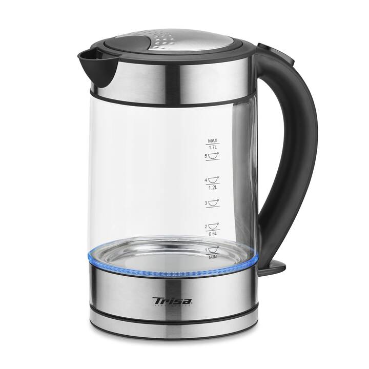 TRISA Compact Boil W5669 (1.7 l, Edelstahl, Glas, Edelstahl)