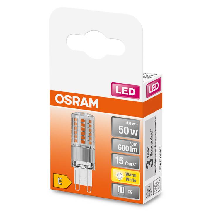 OSRAM Ampoule LED Star Pin 50 (G9, 4.8 W)
