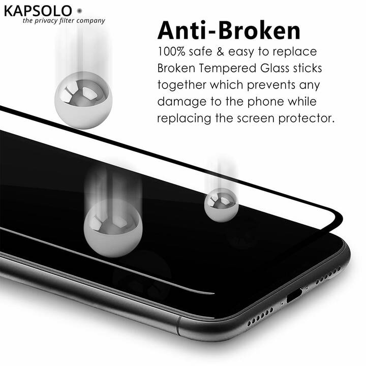 KAPSOLO Vetro protettivo da schermo (iPhone 12 Pro Max, 1 pezzo)