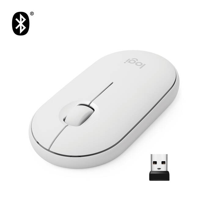 LOGITECH Pebble M350 Mouse (Senza fili, Office)