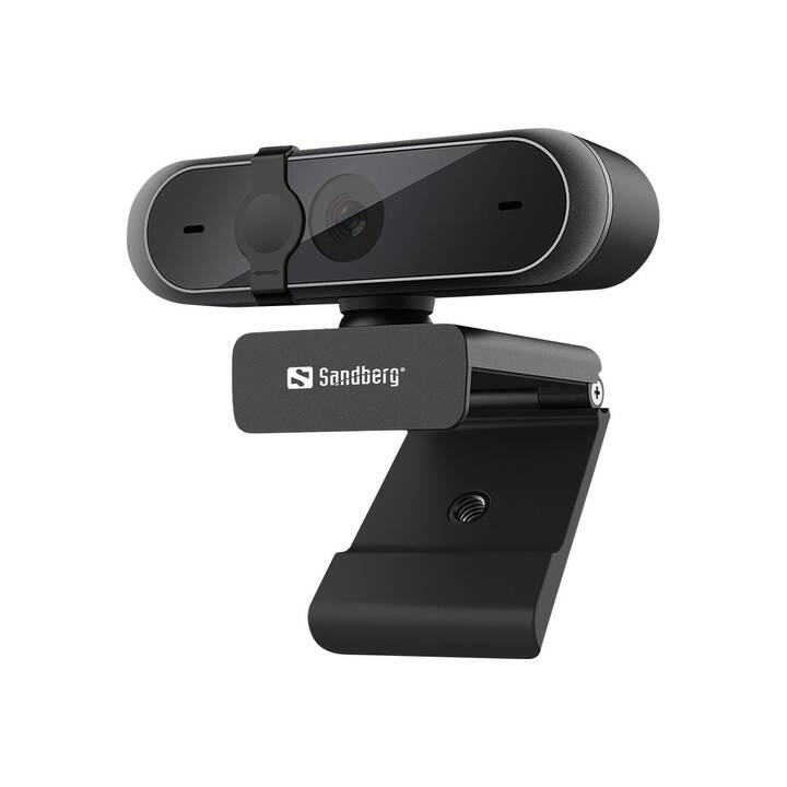 SANDBERG USB Webcam Pro Webcam (2 MP, Nero)