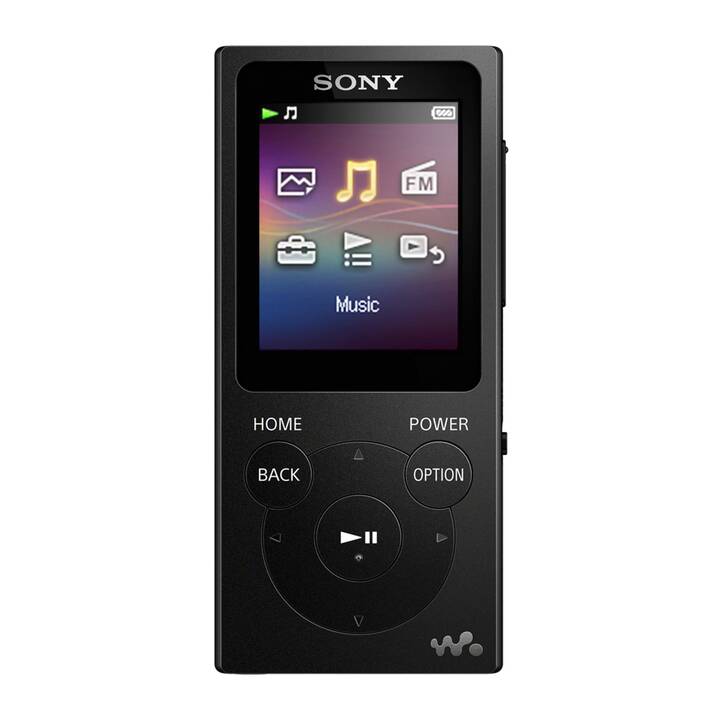 SONY MP3-Player NWE394B (8.0 GB, Schwarz)