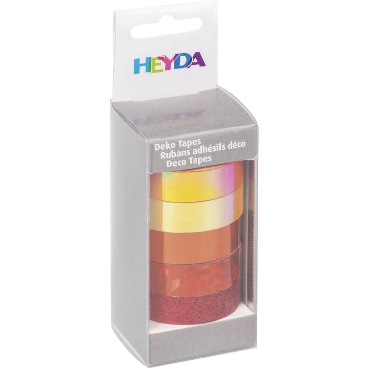 HEYDA Washi Tape Set (Orange, 5 m)