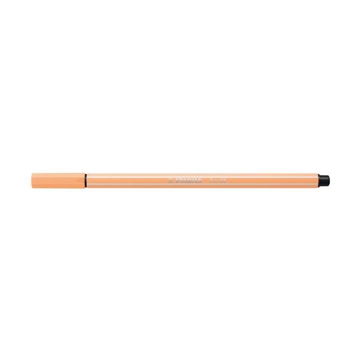 STABILO Pen Crayon feutre (Orange vif, 1 pièce)