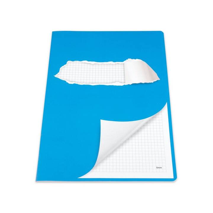 ELCO Schulheft (A4, Kariert, Blau, Weiss) Interdiscount