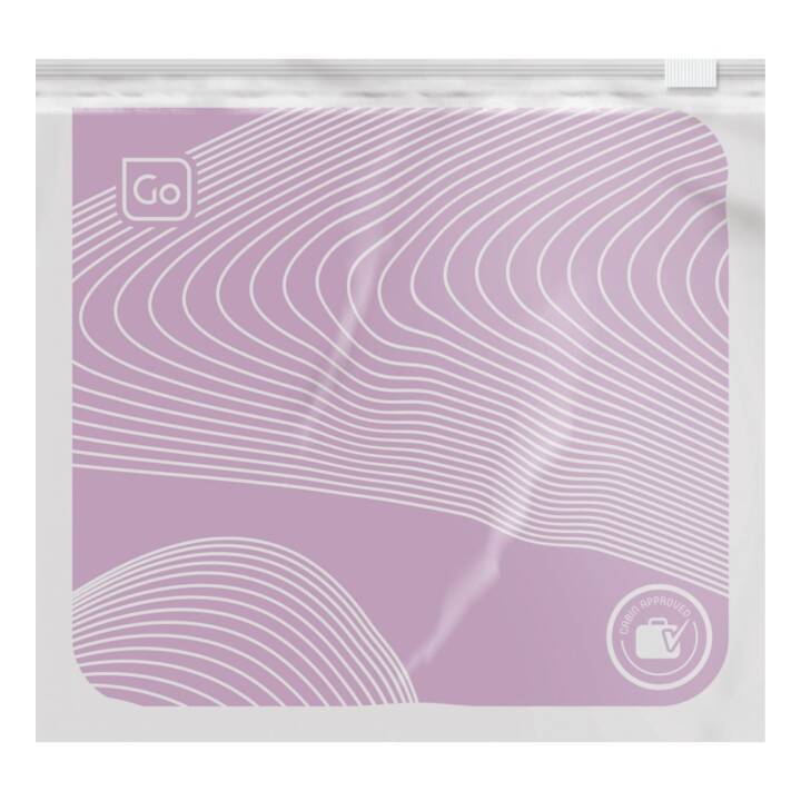 GO TRAVEL Copertina della carta d'identità Zip It 5x (Verde, Pink)