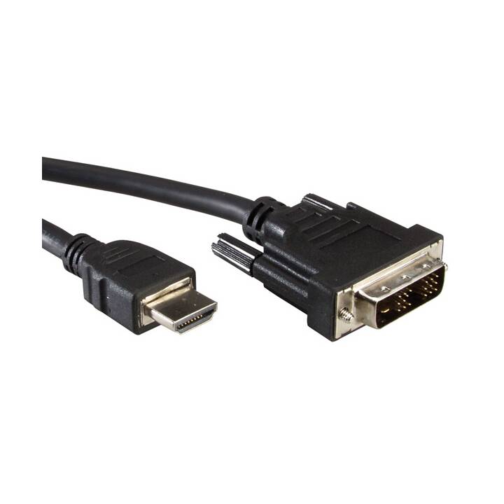 VALUE Value Verbindungskabel (HDMI TypA, DVI, 1 m) Interdiscount