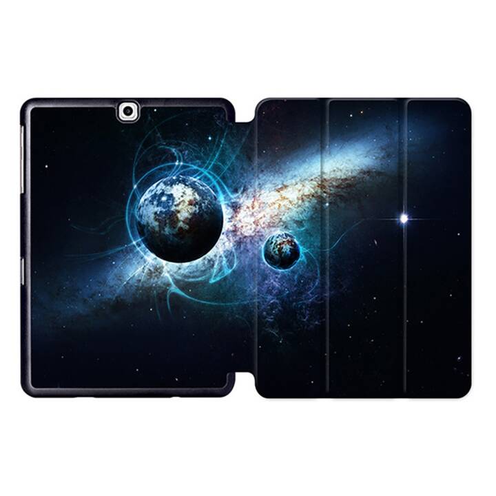 EG MTT Sacoche à comprimés avec housse Smart pliable pour Samsung Galaxy Tab S2 9.7" MTT - Universe