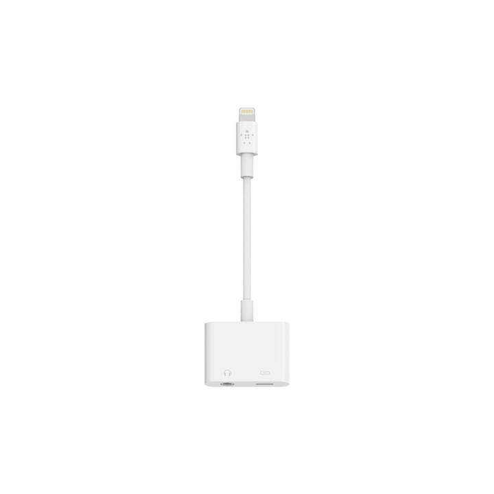 BELKIN Adattatore (Presa Lightning, Presa Jack 3.5 mm, Spina Lightning, 0.12 m)