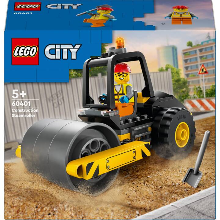 LEGO City Le rouleau compresseur de chantier (60401)