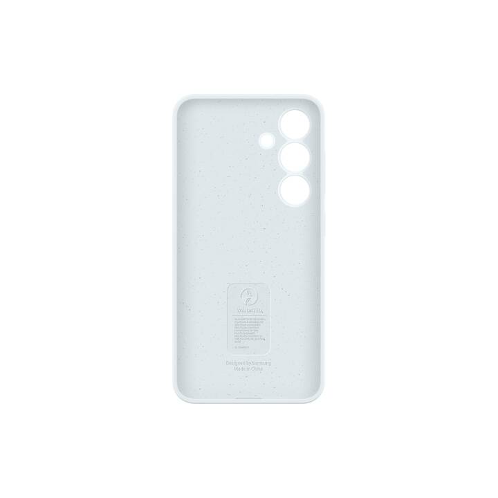 SAMSUNG Backcover Silicone (Galaxy S24+, Bianco)
