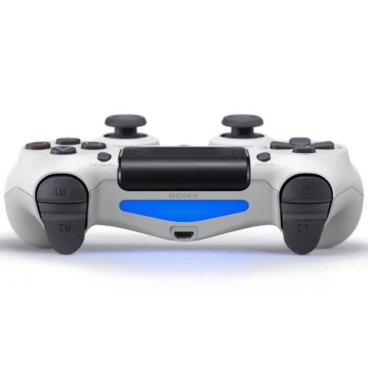 SONY Playstation 4 DualShock 4 Wireless-Controller Glacier White Manette (Blanc)