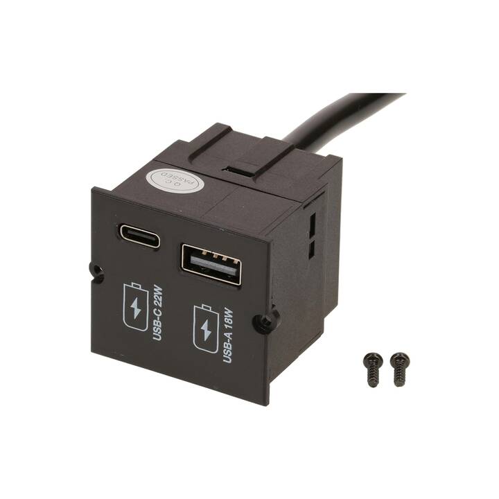 BACHMANN Adattatore (USB3.1Typ-A, USB 3.1 Tipo-C)