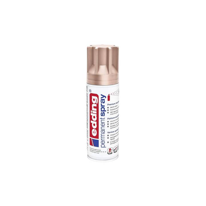 EDDING Spray colore (200 ml, Bianco, Rosa, Roségold)